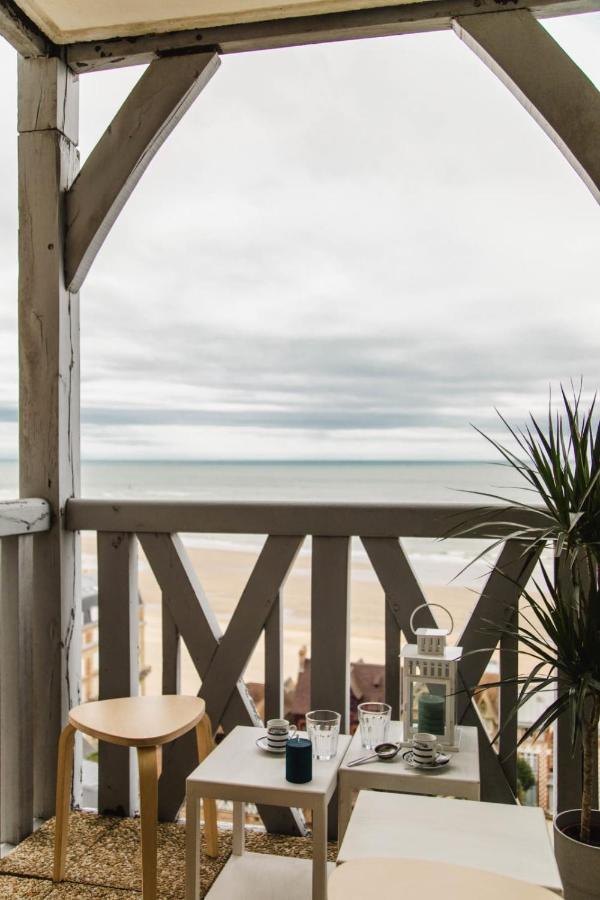 Les Tamaris - Studio With Sea View - Trouville-Sur-Mer Eksteriør bilde